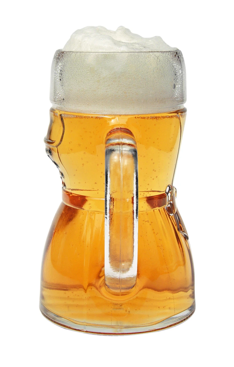 Dirndl Glass Beer Mug 0.5 Liter 9 Dirndl Glass Beer Mug 0.5 Liter - Image 7