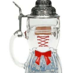 Dirndl Glass Beer Stein 0.5 Liter 15 Dirndl Glass Beer Stein 0.5 Liter -Deals Steinking Store Dirndl Glass Beer Stein 0.5 Liter K2000040 Back SM 54607.1447174178