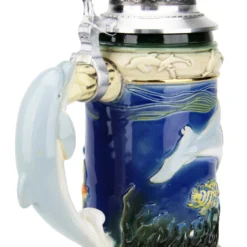 Dolphin Beer Stein -Deals Steinking Store Dolphin Beer Stein K961 BA SM 60432.1490128973