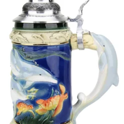 Dolphin Beer Stein