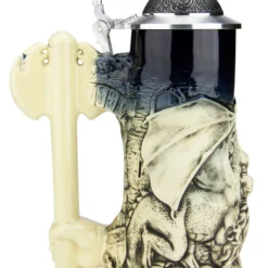 Dragon Beer Stein Rustic -Deals Steinking Store Dragon Beer German Stein Rustic Finish King Werk KT4000EZ LS SM 08557.1583951065