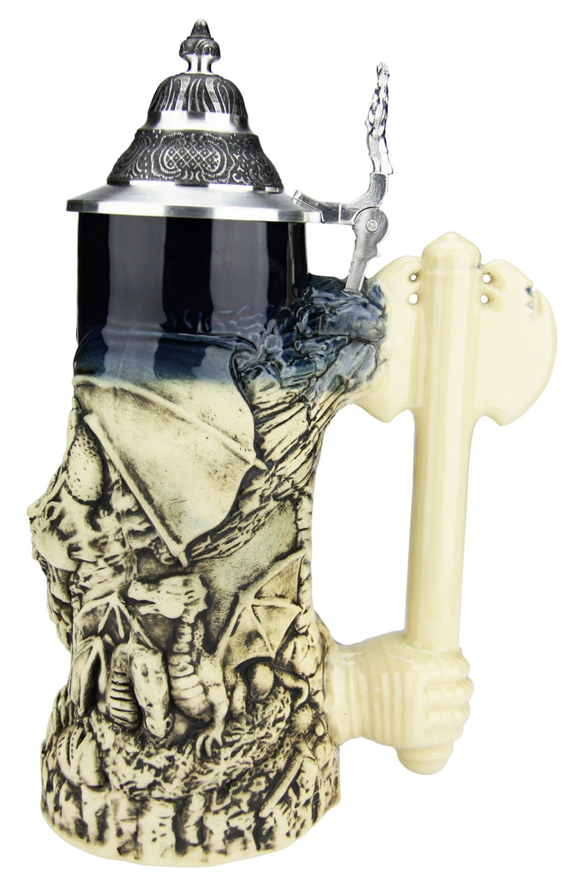 Dragon Beer Stein Rustic
