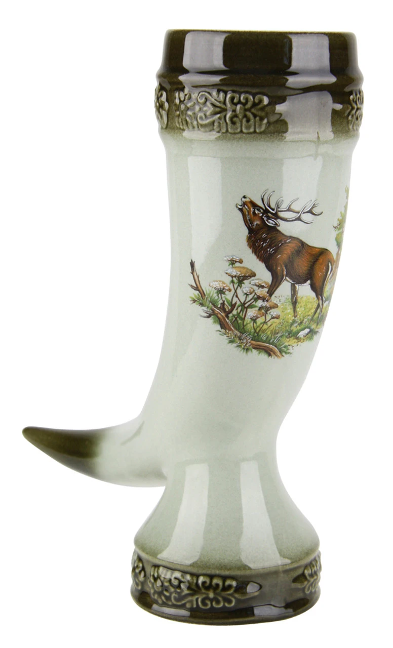 Elk Drinking Horn 3 Elk Drinking Horn