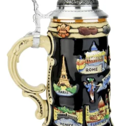 Europe Souvenir Beer Stein -Deals Steinking Store Europe Souvenir Beer Stein K309E LS SM 25539.1593661629