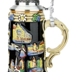 Europe Souvenir Beer Stein -Deals Steinking Store Europe Souvenir Beer Stein K309E RS SM 37359.1593661628
