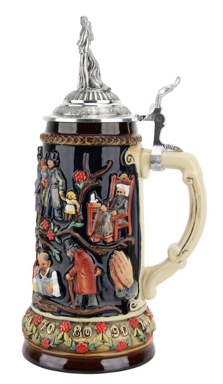 Stein Of Life Wedding Beer Stein | Wedding Couple Lid - Image 6