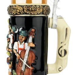 Fest Krug Oompah Band Beer Stein 10 Fest Krug Oompah Band Beer Stein -Deals Steinking Store Fest Krug Oompah Band Beer Stein K012BL RS SM 29735.1650298861