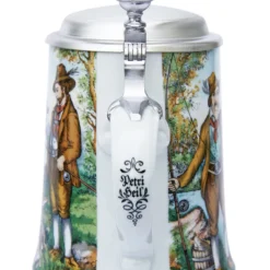 Zimmermann Fisherman Porcelain Beer Stein -Deals Steinking Store Fisherman Porcelain Beer Stein Z9437 Back SM 26562.1479151975