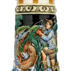 Fishing Beer Stein