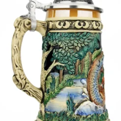 Fishing Beer Stein -Deals Steinking Store Fishing Beer Stein KT1730BZ LS SM 34096.1685047890
