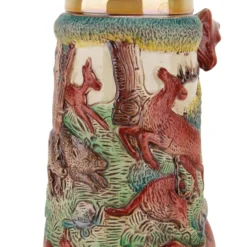 Hunters Joy Fox Handle Beer Stein -Deals Steinking Store Fox Handle Hunter Beer Stein Gold Mulicolor K949C FNT SM 48074.1462904892