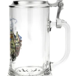 Deals Steinking Store -Deals Steinking Store Frankfurt Glass Beer Stein GSSTF1 FntShell Side SM 05891.1644033158