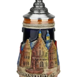 Frankfurt Mini German Beer Stein | 0.125 Liter -Deals Steinking Store Frankfurt Mini German Beer Stein 0.125 Liter K305F125 FNT SM 14381.1553549387