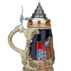 Frankfurt Mini German Beer Stein | 0.125 Liter -Deals Steinking Store Frankfurt Mini German Beer Stein 0.125 Liter K305F125 LS SM 18996.1553549440