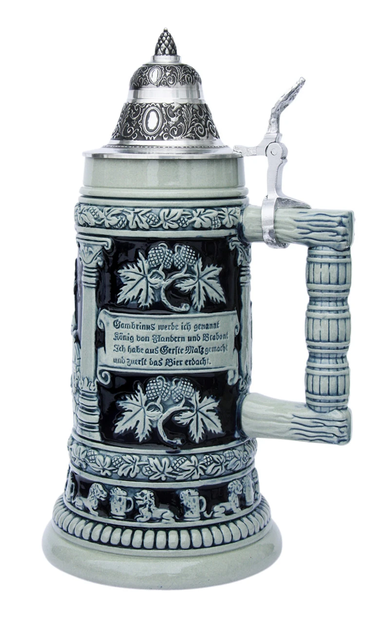 Gambrinus The Beer King Stein 3 Gambrinus The Beer King Stein