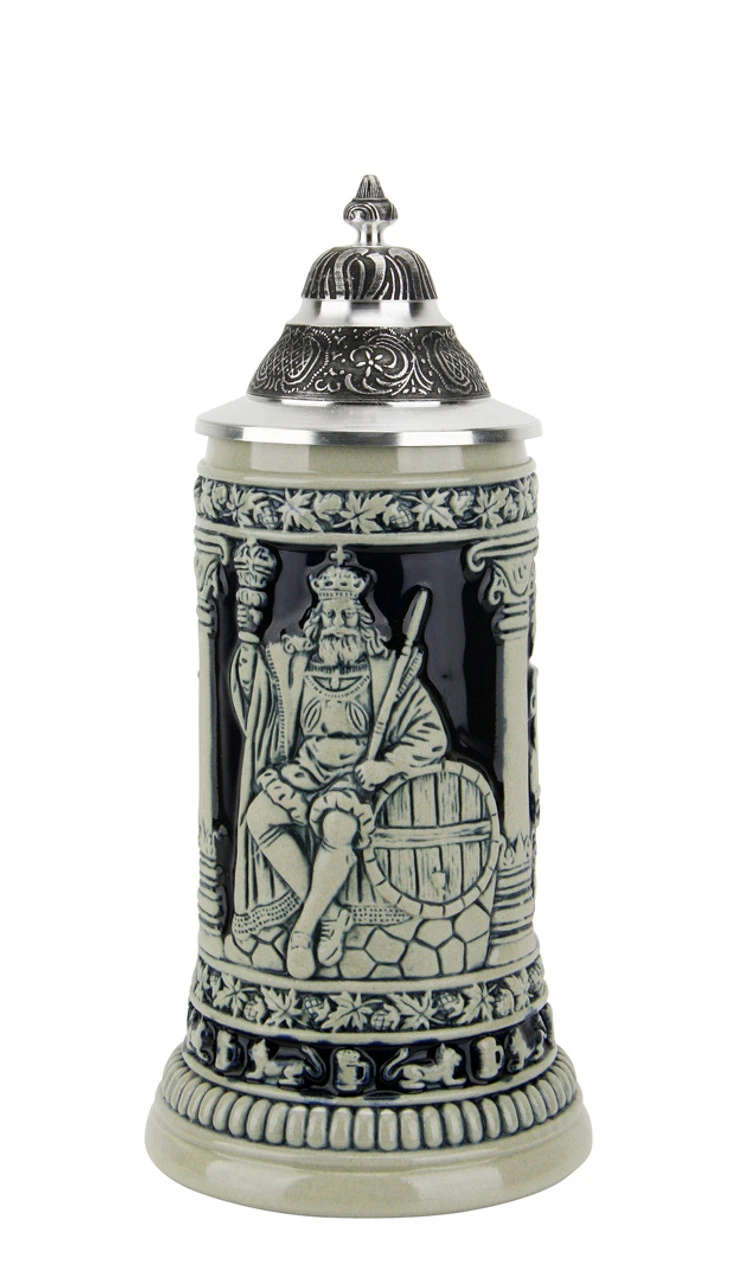Gambrinus The Beer King Stein Cobalt | 0.3 Liter 3 Gambrinus The Beer King Stein Cobalt | 0.3 Liter