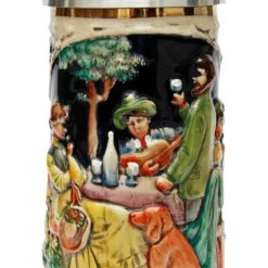 Gemuetlichkeit Reproduction German Beer Stein