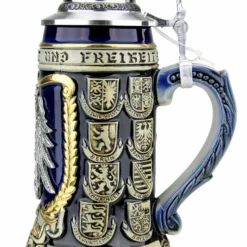 German Eagle Crests Beer Stein Blue -Deals Steinking Store German Eagle Crests Beer Stein Blue ZB1425606EBL RS SM 46148.1527115729