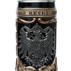 German Eagle Crests Beer Stein