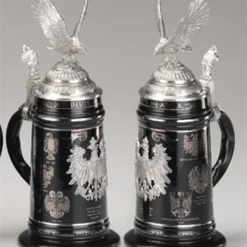 German Eagle History Beer Stein