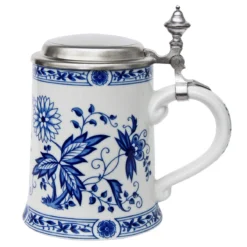 Zimmermann German Flowers Porcelain Beer Stein -Deals Steinking Store German Flowers Porcelain Beer Stein Z9479 RS SM 15156.1425412316