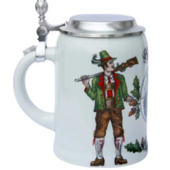 Zimmermann German Hunter Porcelain Beer Stein -Deals Steinking Store German Hunter Porcelain Beer Stein Z9981 LS SM 29296.1425240817