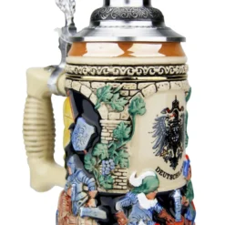 Medieval German Knights Beer Stein