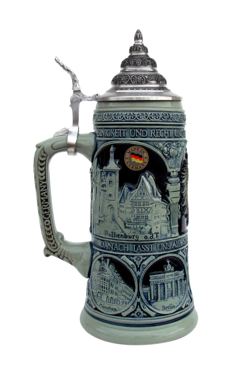 German National Anthem Beer Stein 5 German National Anthem Beer Stein - Image 3