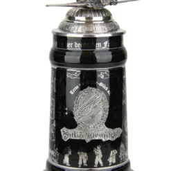German Paratrooper History Beer Stein