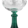 German Rhein Wine Roemer Goblet Glass Grapes Decoration | Antique Blue -Deals Steinking Store German Rhein Wine Roemer Glass Grapes and Leaf Decoration GS315EXN SM 78587.1692157797