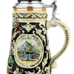 Germany Oberammergau German Beer Stein 7 Germany Oberammergau German Beer Stein -Deals Steinking Store Germany Oberammergau German Beer Stein K1001 RS SM 97502.1611253738