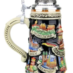 Germany Travel Destinations Beer Stein -Deals Steinking Store Germany Travel Destinations Beer Stein K307D LS SM 94782.1489706577