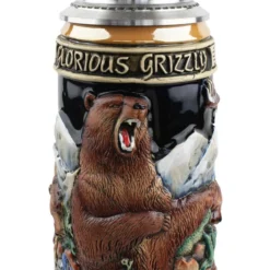 Glorious Grizzly Bear Beer Stein