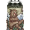 Glorious Grizzly Bear Beer Stein Rustic -Deals Steinking Store Glorious Grizzly Beer Stein Rustic K956RU FNT SM 49307.1460150703