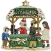 Gluehwein Stand German Pewter Christmas Ornament -Deals Steinking Store Gluehwein Stand German Pewter Christmas Tree Ornament PP1305541C 89607.1510173007