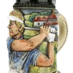 Golfer German Beer Stein -Deals Steinking Store Golfer German Beer Stein K393RZGO RA SM 21794.1653414489