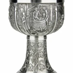 Grape Harvest Pewter Wine Chalice -Deals Steinking Store Grape Harvest Pewter Wine Chalice AS60019 Side2 SM 90779.1511126266