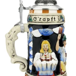 Gruss Von Oktoberfest Prosit Beer Stein -Deals Steinking Store Gruss von Oktoberfest Prosit Beer Stein K009BL LS SM 27285.1618339252