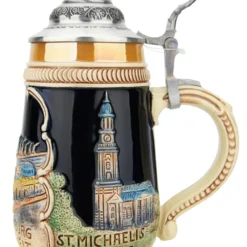 Hamburg German Beer Stein -Deals Steinking Store Hamburg German Beer Stein K300RHAM RS SM 32375.1648845920