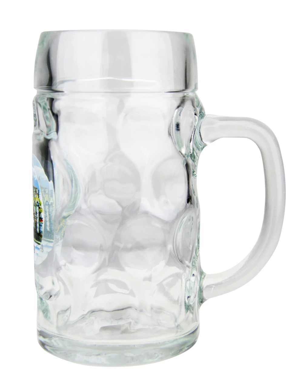 Heidelberg Dimpled Oktoberfest Glass Beer Mug 0.5 Liter - Image 4