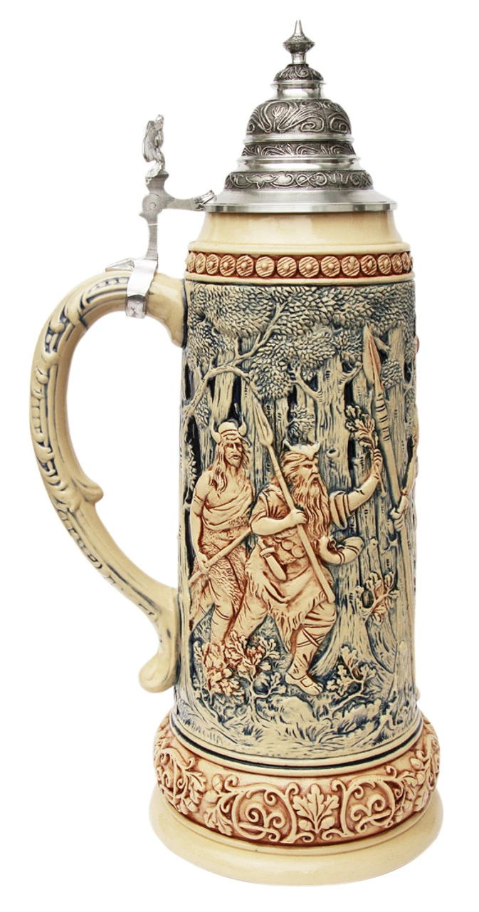 King Limitaet 2014 | Hermann The German Antique Style Beer Stein - Image 2