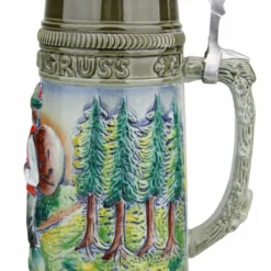 Hiker Beer Stein | 1 Liter -Deals Steinking Store Hiker Beer Stein 1 Liter K3016SG RS SM 29669.1527121172