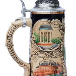 Historical Wiesbaden Beer Stein -Deals Steinking Store Historical Wiesbaden Beer Stein K303HW LS SM 01282.1398609353