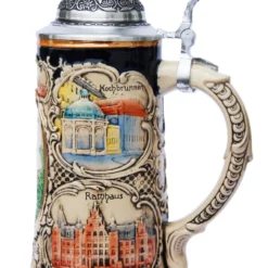 Historical Wiesbaden Beer Stein -Deals Steinking Store Historical Wiesbaden Beer Stein K303HW RS SM 90988.1398609357