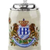 Hofbrauhaus 0.5 Liter Stoneware Beer Stein With HB Lid -Deals Steinking Store Hofbrauhaus 0.5 Liter Stoneware Beer Stein with HB Lid KHB1000057 FNT SM 01796.1458334829