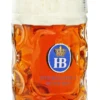 Glass Hofbrauhaus HB Beer Mug 1 Liter -Deals Steinking Store Hofbrauhaus 1 liter glass Isar mug SM 99178.1424451748