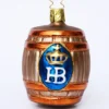 Hofbrauhaus HB Keg Glass Christmas Ornament -Deals Steinking Store Hofbrauhaus HB Keg Christmas Ornament HBA ORN KEG INV FNT SM 18543.1618299501