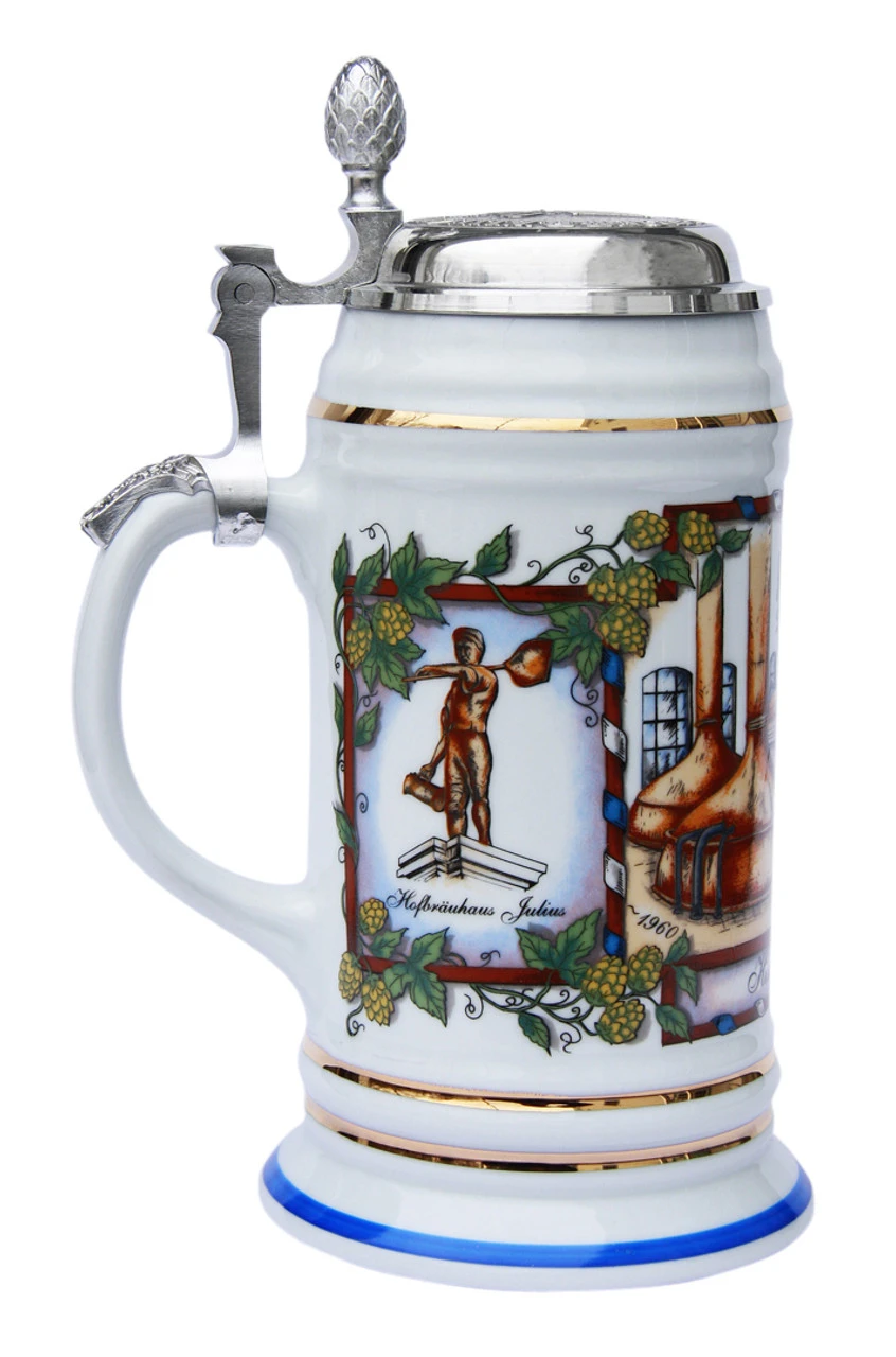 Hofbrauhaus HB Porcelain Beer Stein 3rd Edition - Image 3