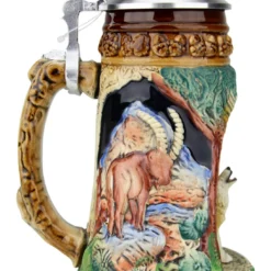 Howling Wolf Wildlife Grotto Beer Stein 8 Howling Wolf Wildlife Grotto Beer Stein -Deals Steinking Store Howling Wolf Wildlife Grotto Beer Stein K335BHW LS SM 32233.1547158704