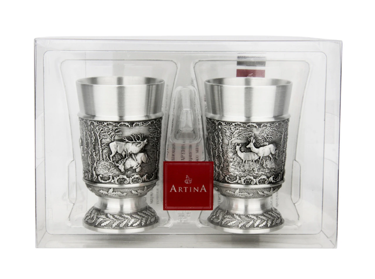 Hunter Pewter Shot Cup 1 Oz | Set Of 2 - Image 5